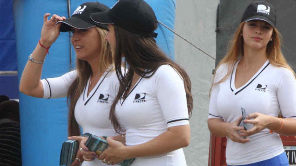 Las promotoras del Rally Argentina (Foto: Santiago Berioli / Especial para Mundo D).
