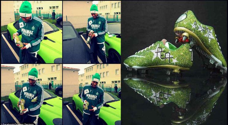 Los botines más caros del mundo son de Aubameyang Los botines más caros del mundo son de Aubameyang
