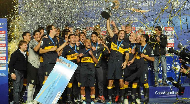 Boca fue el primer campeón de la nueva Copa Argentina (Foto: DyN).