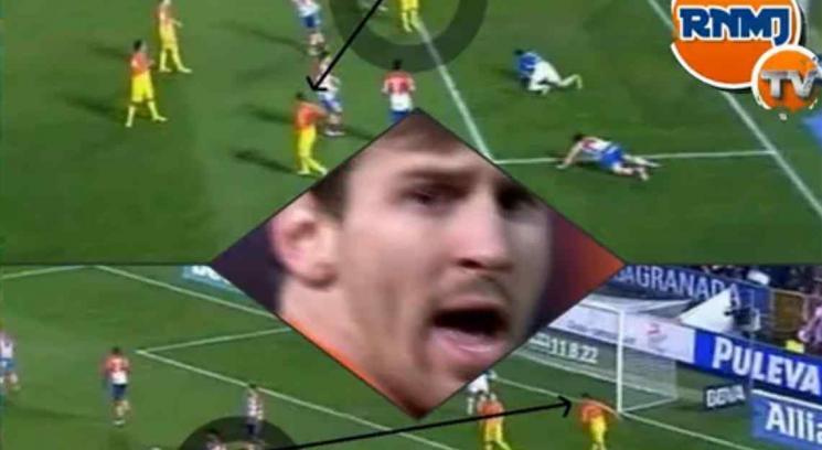 Messi enojado con tello por un pase ! Messi enojado con tello por un pase !