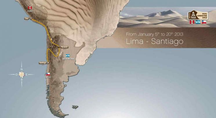 Todo listo para el Rally Dakar 2013.