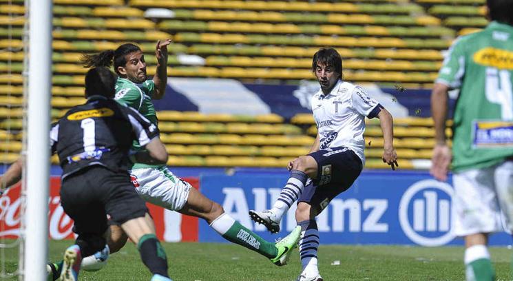 Sánchez Sotelo abrió el partido con un lindo gol (Foto: Archivo / Pedro Castillo).